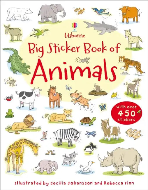 Big Sticker Book of Animals by Jessica Greenwell
