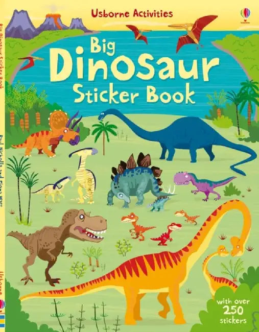 Big Dinosaur Sticker book by Fiona Watt