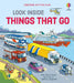 Look Inside Things That Go by Rob Lloyd Jones