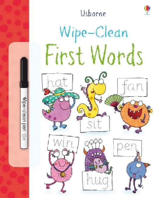 Wipe-Clean First Words by Jessica Greenwell