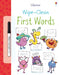 Wipe-Clean First Words by Jessica Greenwell