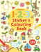 123 Sticker and Colouring book by Jessica Greenwell