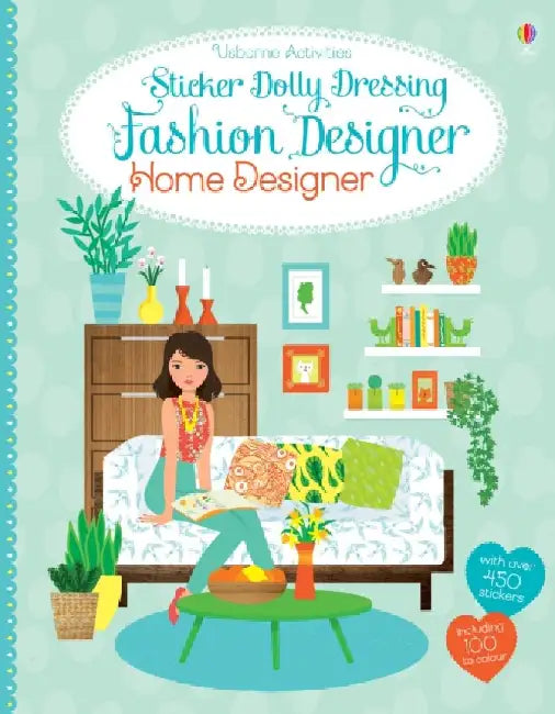 Sticker Dolly Dressing Fashion Designer Home Designer by Emily Bone