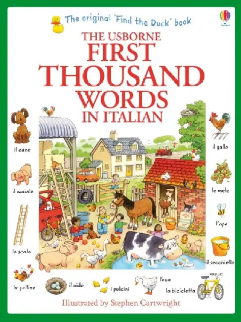 First Thousand Words in Italian by Heather Amery