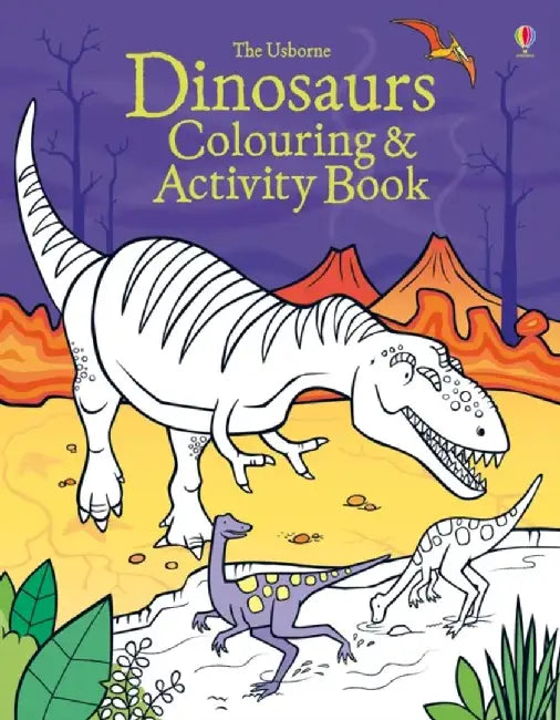 Dinosaurs Colouring and Activity Book by Kirsteen Robson
