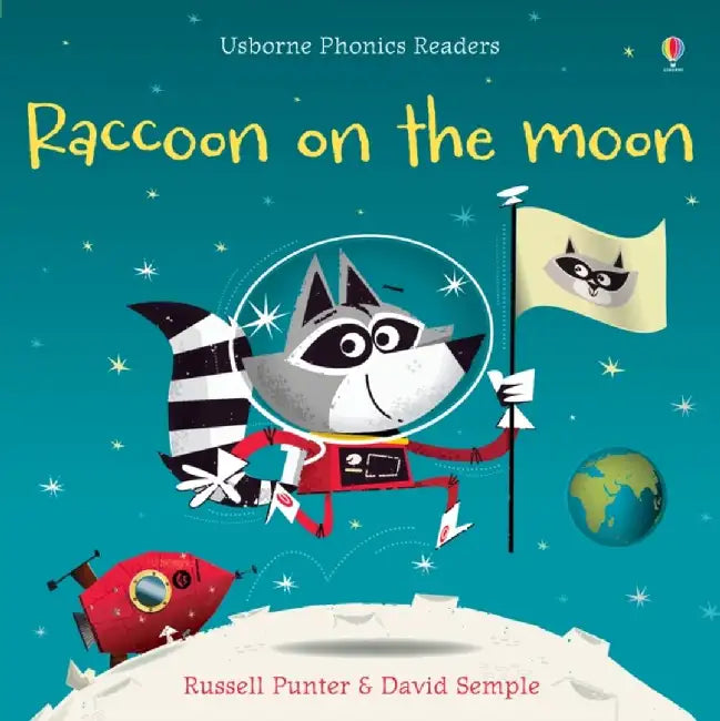 Raccoon on the Moon by Russell Punter