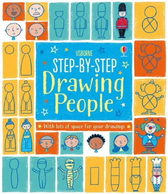 Step-by-step Drawing People by Fiona Watt