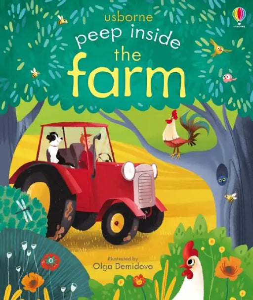 Peep Inside the Farm by Anna Milbourne