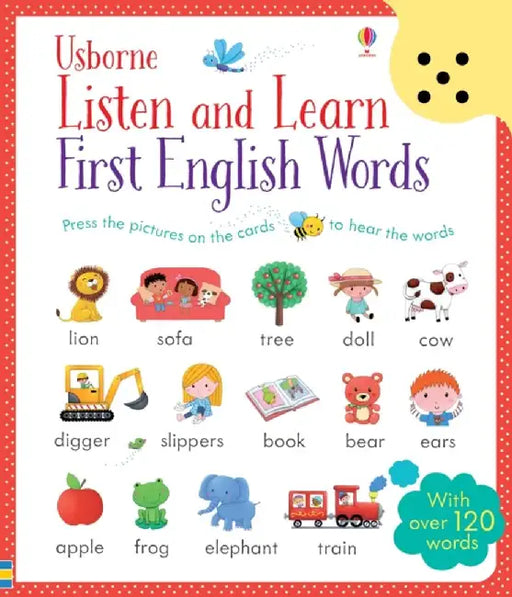 Listen and Learn First English Words by Sam Taplin