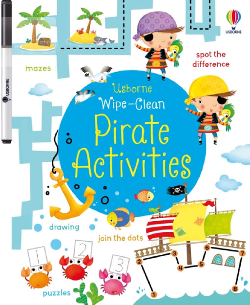 Wipe-Clean Pirate Activities by Kirsteen Robson