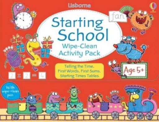 Starting School Wipe-Clean Activity Pack by Tom Steele