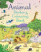 Animal Sticker and Colouring Book by Jessica Greenwell