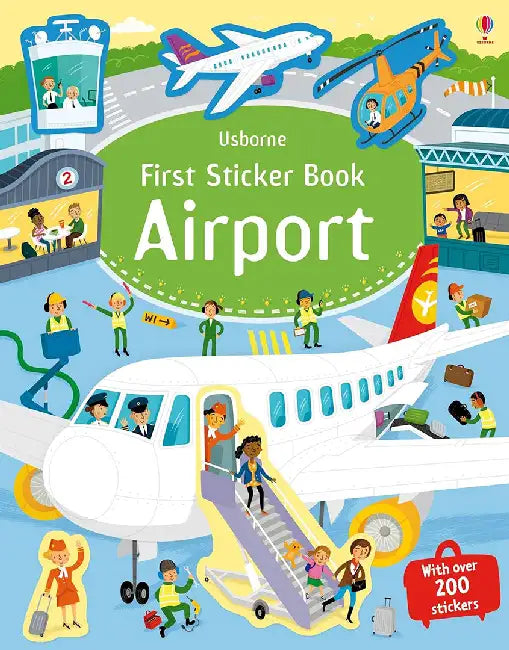 First Sticker Book Airport by Sam Smith