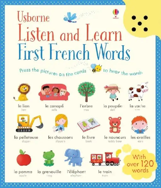 Listen and Learn First French Words by Bryant Johnson