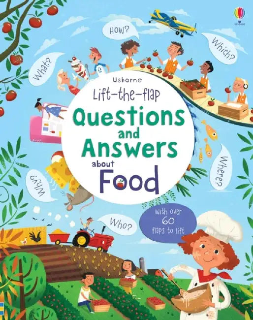 Lift-the-flap Questions and Answers about Food by Katie Daynes