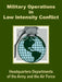 Military Operations in Low Intensity Conflict by U S Dept of the Army, Department of the Air Force, Dept of the Army and the Air Force