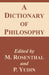 A Dictionary of Philosophy by M. Rosenthal, P. Yudin