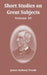 Short Studies on Great Subjects: Volume III by James Anthony Froude