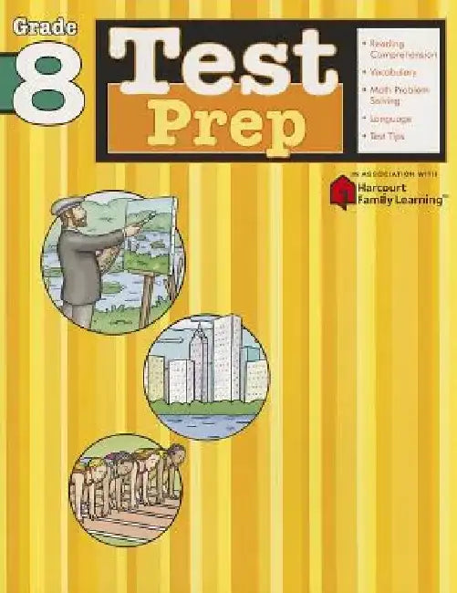 Test Prep, Grade 8 by Flash Kids