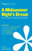 A Midsummer Night's Dream Sparknotes Literature Guide by Sparknotes, William Shakespeare