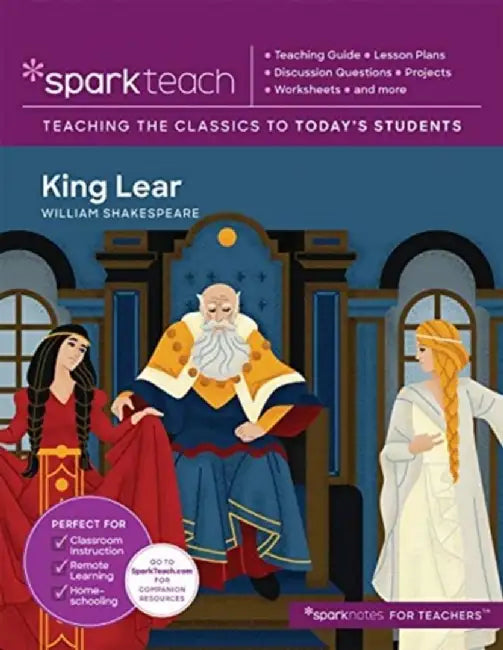 Sparkteach: King Lear, Volume 24 by Sparknotes