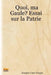 Quoi, Ma Gaule? Essai Sur La Patrie by Jacques Loys Verges