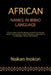 African Names In Ibibio Language by Nsikan Inokon