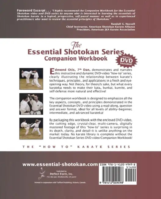 Essential Shotokan: The Companion Workbook, Vol. 1: Principles of Body Dynamics and Stances by David Gomez, Edmond Otis