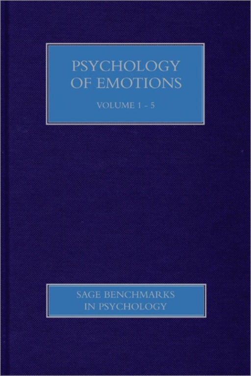 Psychology Of Emotions by Antony S.R. Manstead