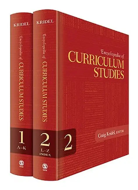 Encyclopedia of Curriculum Studies by Craig