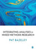 Integrating Analyses in Mixed Methods Research by Pat Bazeley