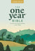 One Year Premium Slimline Bible-NLT-Large Print 10th Anniversary by Tyndale