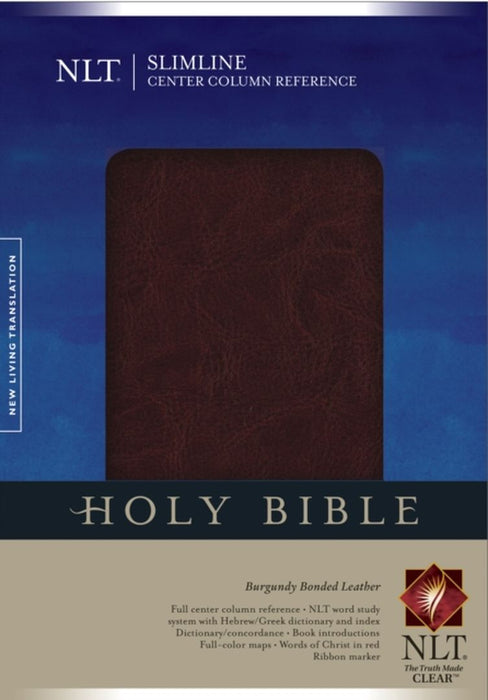 Slimline Center Column Reference Bible Nlt by Tyndale