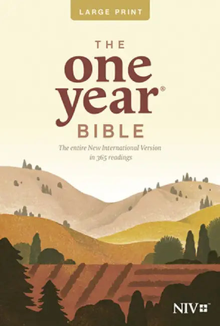 One Year Bible-NIV-Premium Slimline Large Print by Tyndale