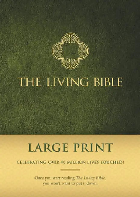 Living Bible Paraphrased-LIV-Large Print by Tyndale