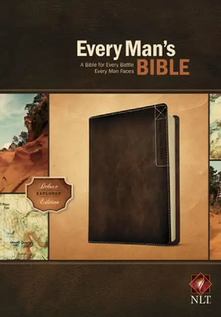 Every Man's Bible-NLT Deluxe Explorer by Stephen Arterburn