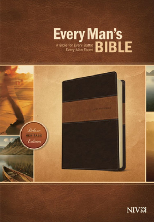 Every Man's Bible-NIV-Deluxe Heritage by Tyndale