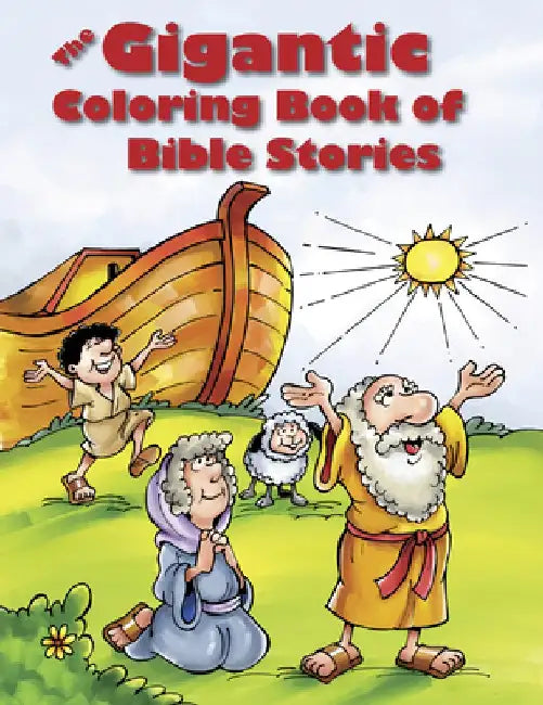 The Gigantic Coloring Book of Bible Stories by Tyndale