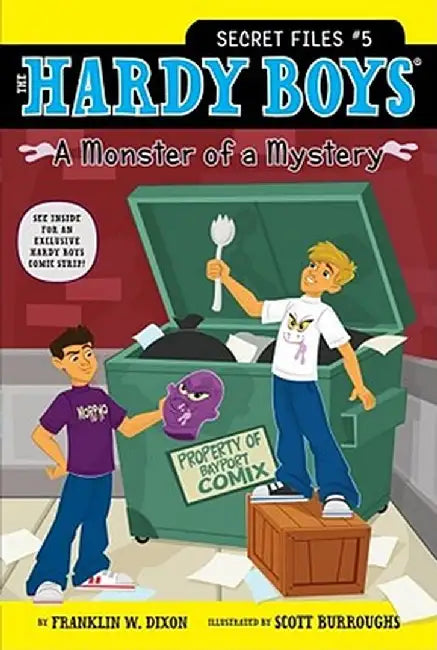 A Monster of a Mystery by Franklin W. Dixon