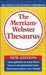 The Merriam-Webster Thesaurus by Merriam-Webster