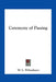 Ceremony of Passing by W. L. Wilmshurst