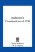Anderson's Constitutions of 1738 by James Anderson, W. J. Hughan