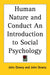 Human Nature and Conduct An Introduction to Social Psychology by John Dewey, John Dewey