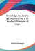 Knowledge and Reality: A Criticism of Mr. F. H. Bradley's Principles of Logic by Bernard Bosanquet