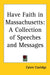 Have Faith in Massachusetts: A Collection of Speeches and Messages by Calvin Coolidge
