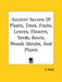 Ancient Secrets Of Plants, Trees, Fruits, Leaves, Flowers, Seeds, Roots, Woods Shrubs, And Plants by R. Read