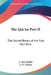 The Qur'an Part II: The Sacred Books of the East Part Nine by F. Max Muller, E. H. Palmer