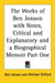 The Works of Ben Jonson with Notes, Critical and Explanatory and a Biographical Memoir Part One by Ben Jonson, William Gifford