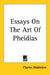 Essays on the Art of Pheidias by Charles Waldstein
