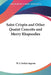 Saint Crispin and Other Quaint Conceits and Merry Rhapsodies by W. J. Evelyn Ingram